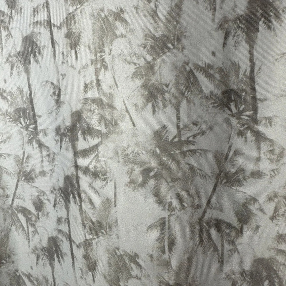 Hickey Freeman Golf white and grey palm tree polo shirt - Picture 3 of 7